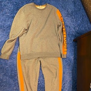 Calvin Klein sweatshirts and sweatpants